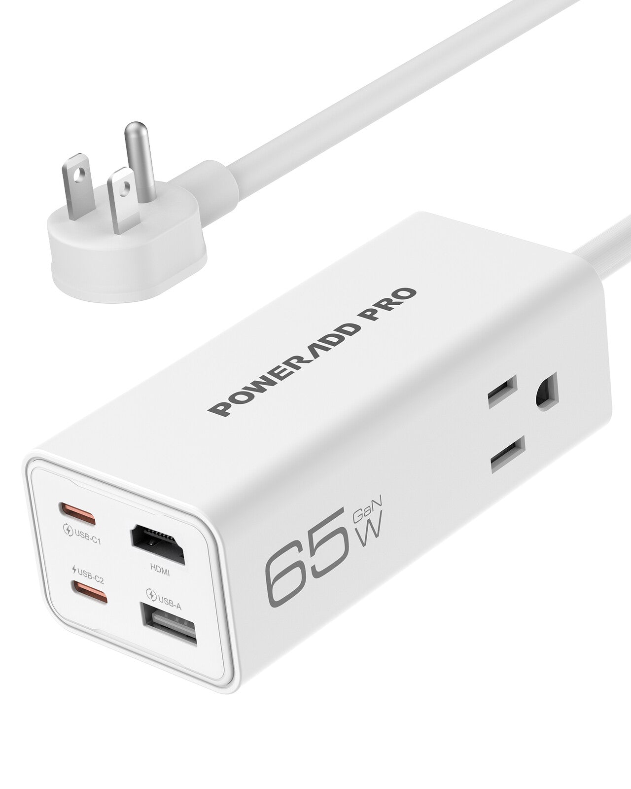 POWERΛDD PRO USB C Charger 65W